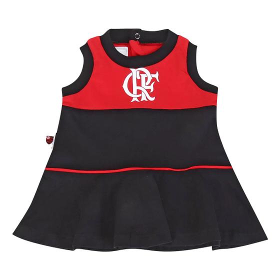 Vestido Infantil Flamengo Regata Oficial Menina Revedor Menor preço em Vestido Infantil Flamengo Regata Oficial Menina Revedor