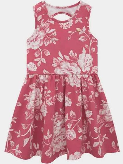 Imagem de Vestido Infantil Floral Rosê MILON