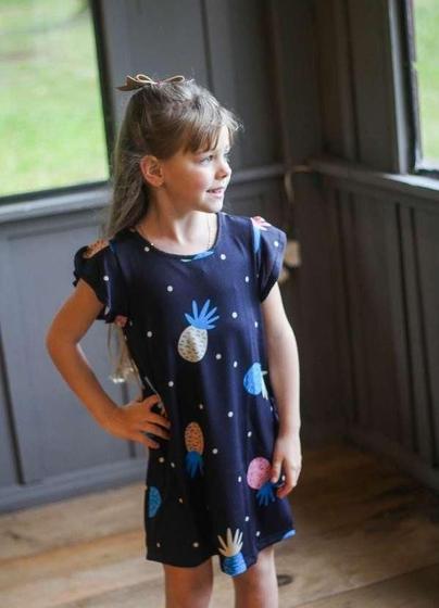 Imagem de Vestido Infantil Frutinhas