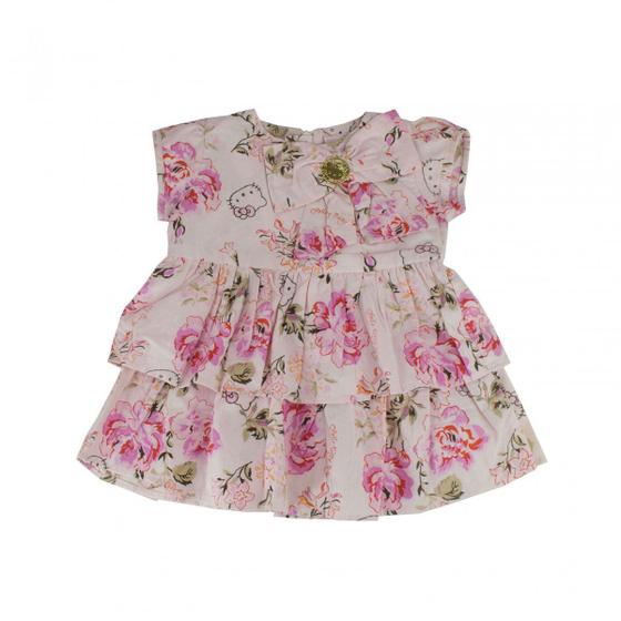 Imagem de Vestido Infantil Hello Kitty Floral Menina 0570.86858 