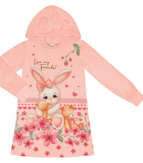 Imagem de Vestido infantil manga longa rovitex kids