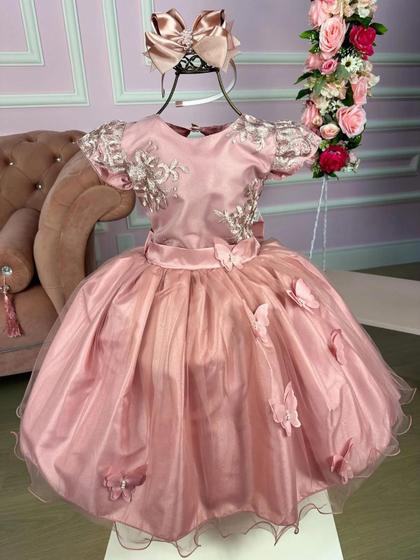 Imagem de Vestido Infantil Marie Rose Jardim Encantado Luxo