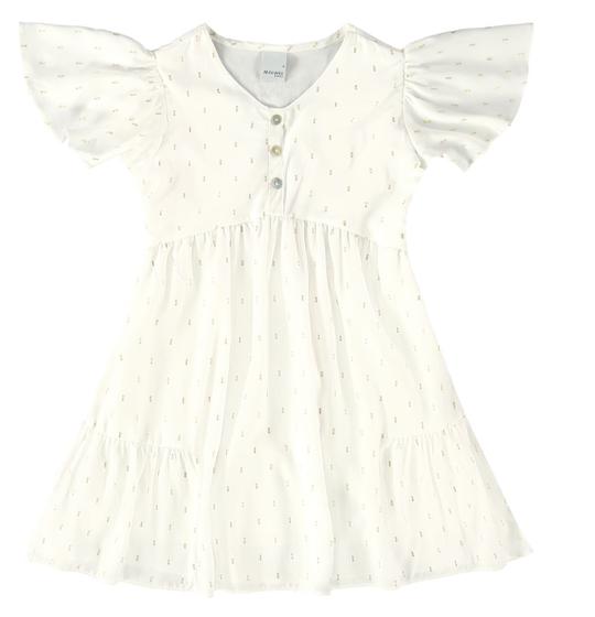 Imagem de Vestido Infantil Menina Curto Viscose Fresquinho Leve Evase