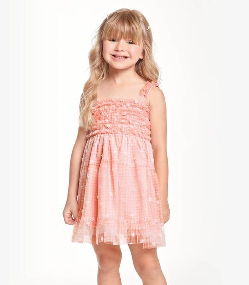 Imagem de Vestido Infantil Menina De Alça Trick Nick Rosa