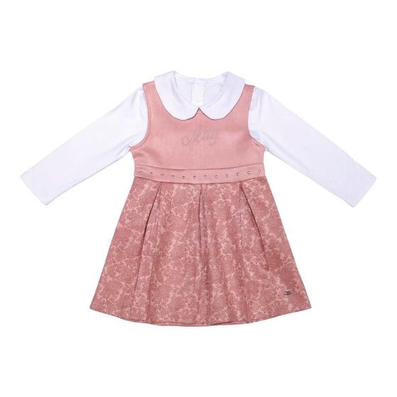 Imagem de Vestido Infantil Menina Mily Jacquard