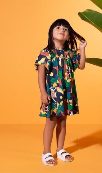 Imagem de Vestido Infantil Nanai Meia Malha 601235