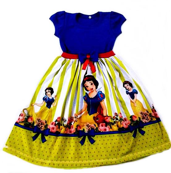 Imagem de Vestido infantil Princesa Branca de Neve