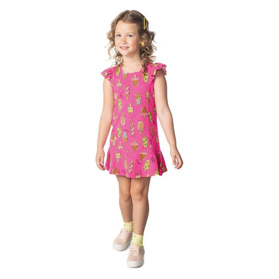 Imagem de Vestido Infantil Rovitex Picolé