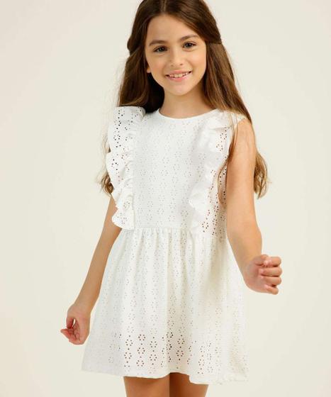 Vestido Infantil Sem Manga Laise Tam 4 A 10 - CHOPP - Vestido Infantil ...