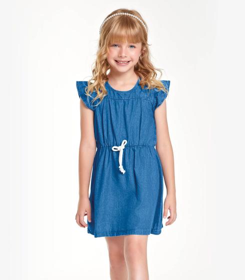 Imagem de Vestido Jeans Infantil Trick Nick Azul