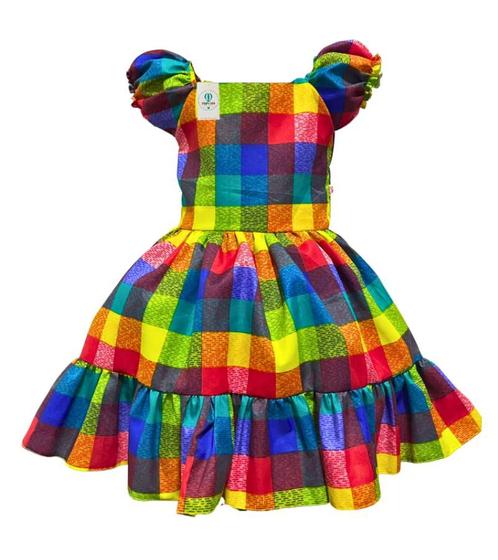 Imagem de Vestido Junino Colorido Tam.2 Anos