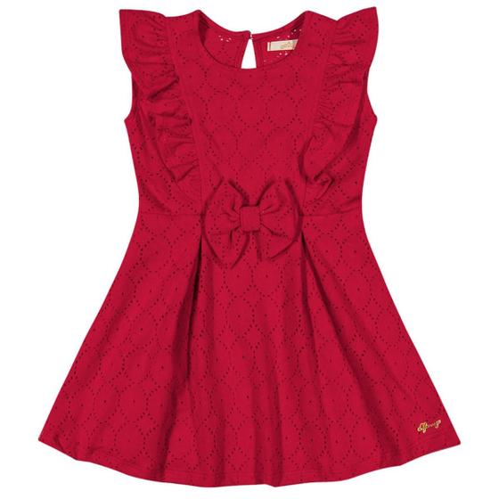 Imagem de Vestido Laço  Baby Vermelho - Glinny