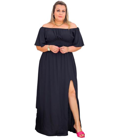 Imagem de Vestido Longo com fenda lateral  