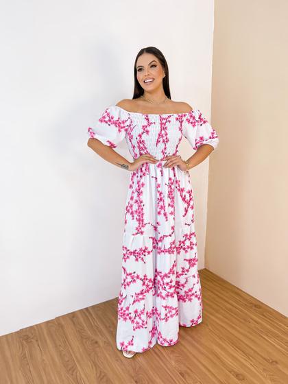 Ciganinha Vestido Longo Estampa De OnÃ§a Vestido Longo Estampado