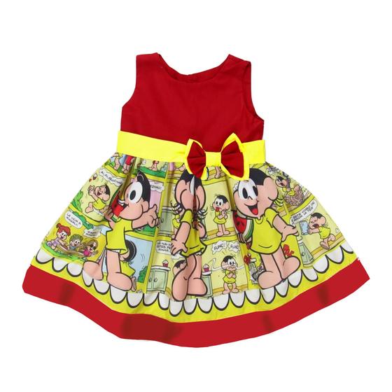 Imagem de Vestido Magali Gibi Festa Infantil