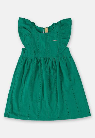 Imagem de Vestido Manga Curta Infantil em Laise Up Baby