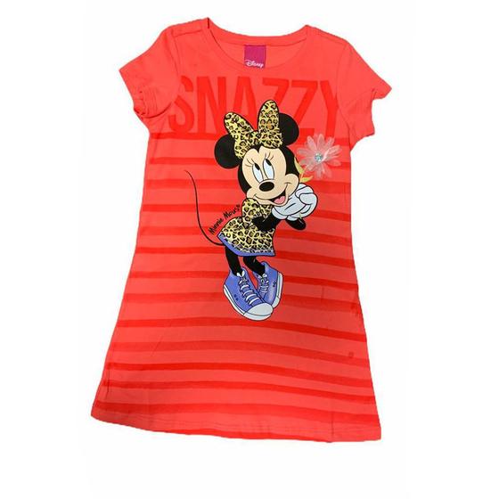 Imagem de Vestido Manga Curta Listrado Minnie D80104 Disney