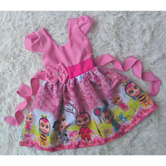 Imagem de Vestido Menina Infantil Simples Temático C . Babies