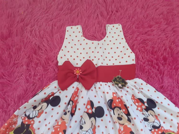 Imagem de Vestido MINIE Personagens para Festa