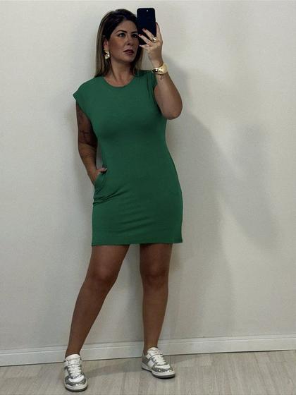 Imagem de Vestido muscle curto verde (ar25-0082)