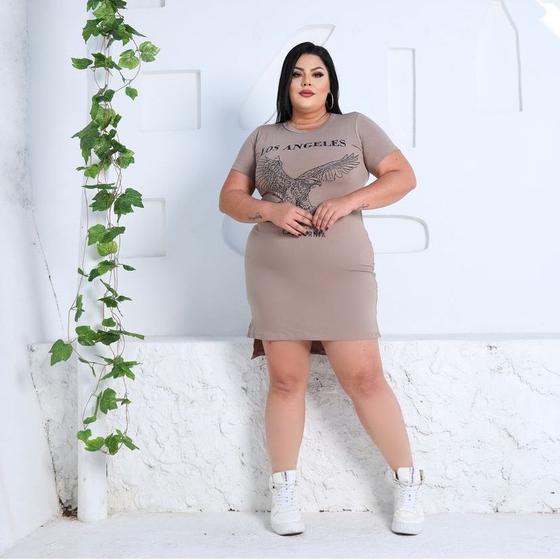 Imagem de Vestido Plus Size Califórnia Viscolycra