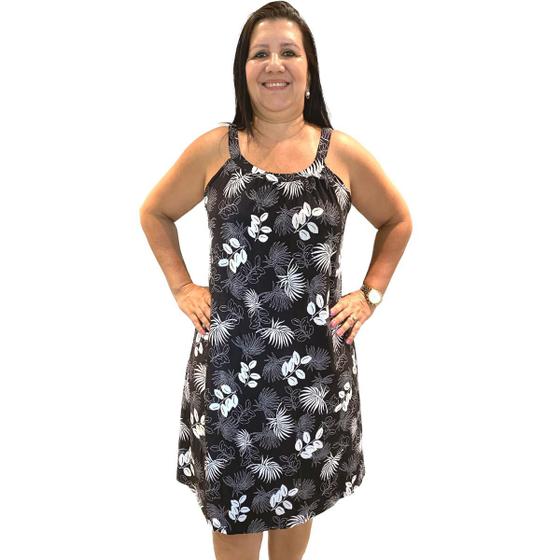 Imagem de Vestido Plus Size Feminino C Alcinha Soltinho Versátil