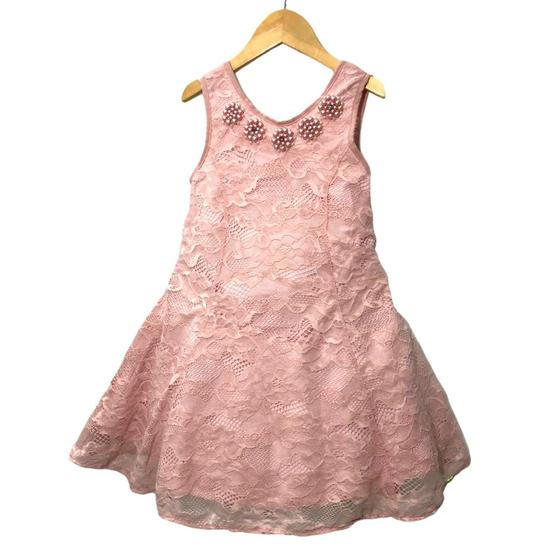 Imagem de Vestido Rendado, Rose, Tam. 8, REF. 172209