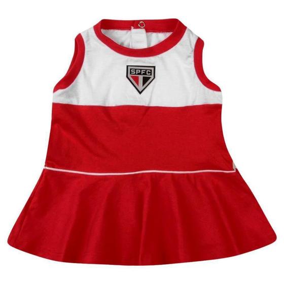 Imagem de Vestido revedor são paulo regata branco/vrm