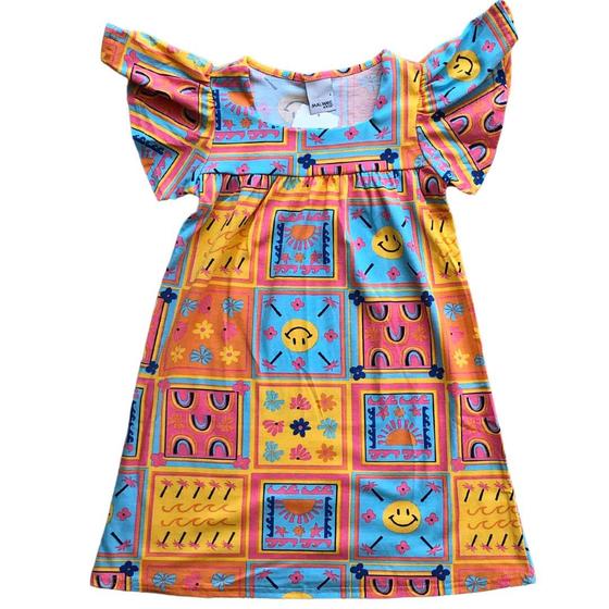 Imagem de Vestido Rodado Infantil Feminino 113021 - Malwee Kids