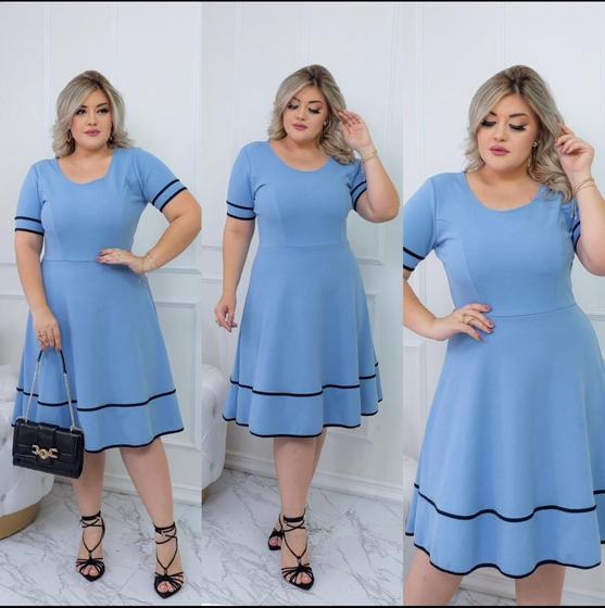 Vestido Rodado Lindo Congresso Atacado Princesa Sem Estampa Barato