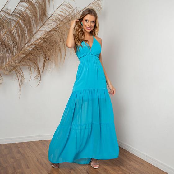 Imagem de Vestido susie alça chiffon feminino