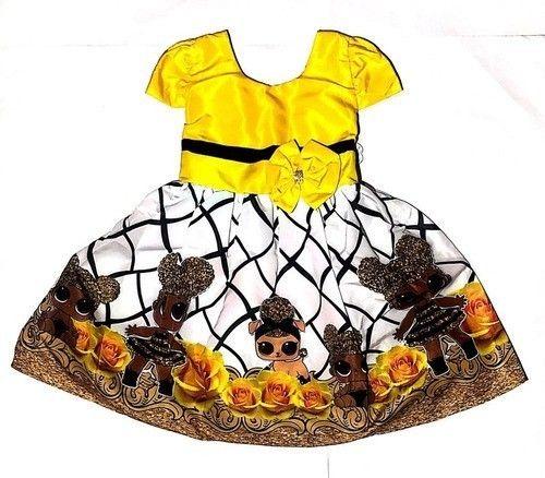 Imagem de Vestido Temático Lol Dourada