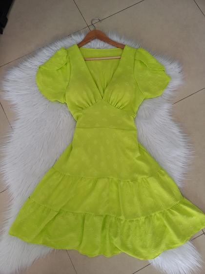 Imagem de Vestido verde limao