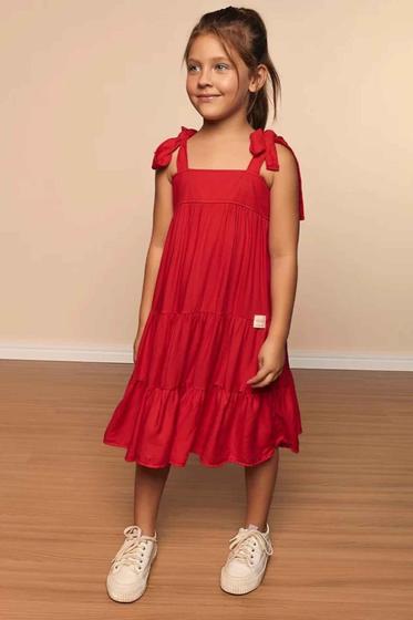 Imagem de Vestido Viscose Vermelho - Bugbee