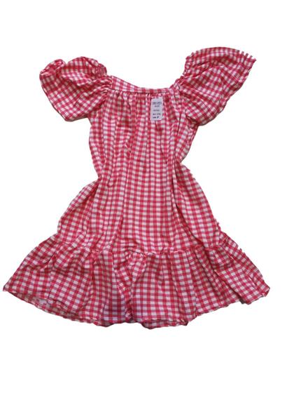 Imagem de Vestido Xadrez Criança Camisa Festa Junina Infantil Menina