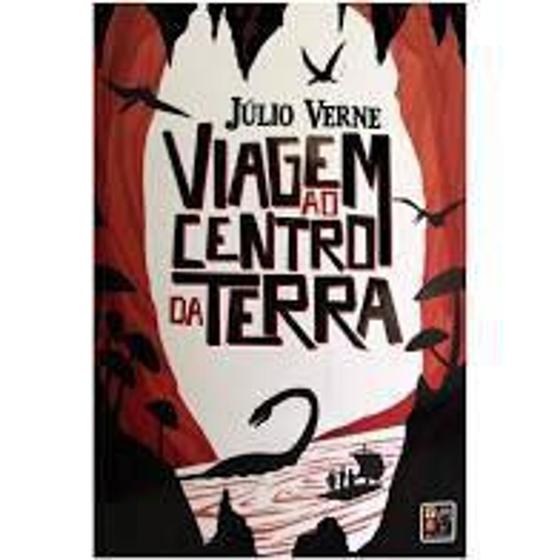 VIAGEM AO CENTRO DA TERRA de Julio Verne Livro Clássico da literatura Editora Pé da letra VIAGEM AO CENTRO DA TERRA de Julio Verne Livro Clássico da literatura Editora Pé da letra