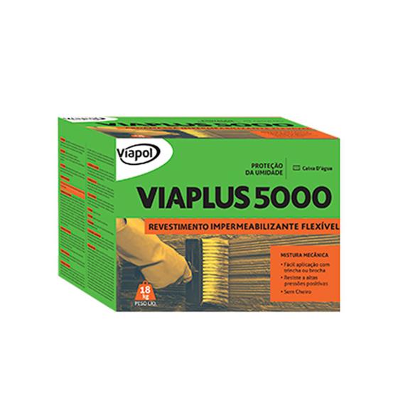 Imagem de Viaplus 5000 Impermeabilizante Flexivel 18kg - Viapol