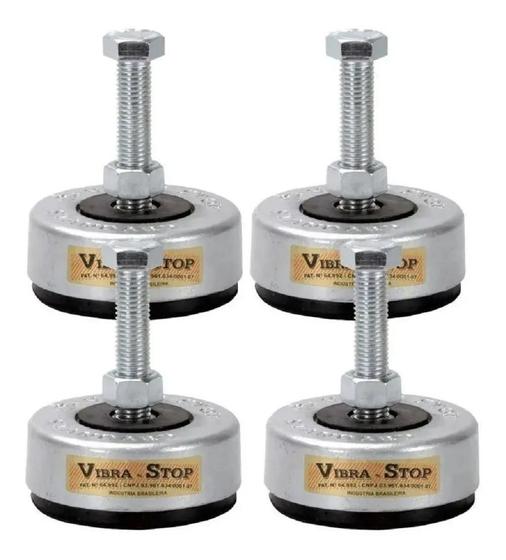 Imagem de Vibra Stop Amortecedor Mini 1/2 - 4 Pcs - Vibra Stop