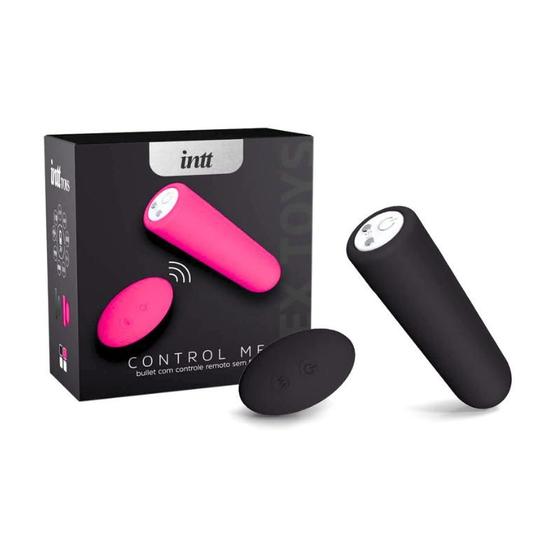Imagem de Vibrador Bullet Recarregável com Controle Remoto Control Me Preto