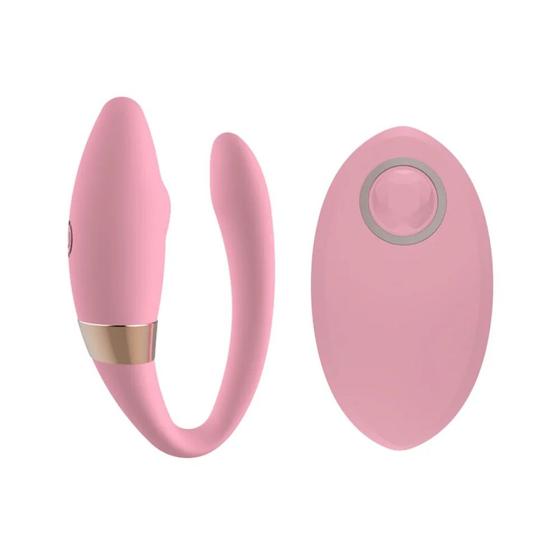 Imagem de Vibrador Casal Duplo Recarregável  Com Controle Remoto e  Aplicativo