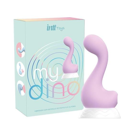 Imagem de Vibrador De Ondas De Pressão Rosa My Dino Intt