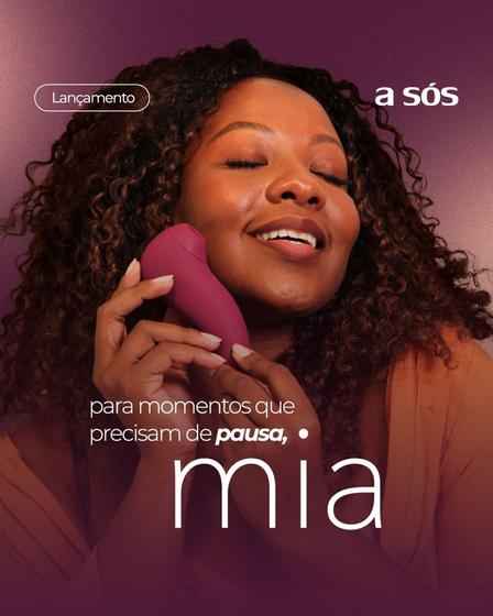 Imagem de Vibrador e Estimulador Recarregável Go Vibe Mia - A SOS