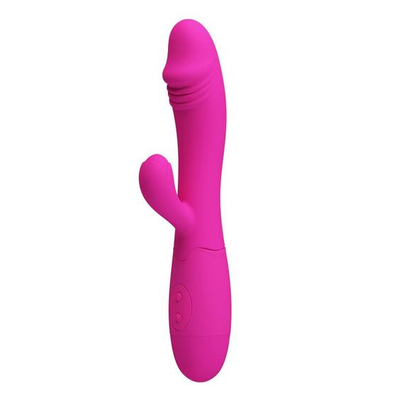 Imagem de Vibrador em Recarregável com Detalhe de Glande e 30 Modos de Vibração  Pretty Love  Snappy