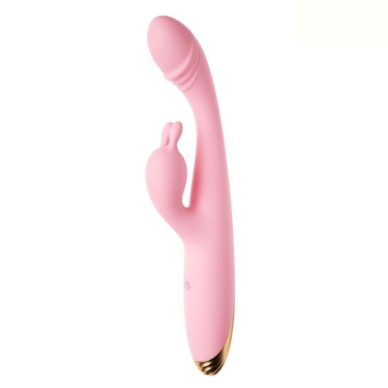 Imagem de Vibrador Estimulador de Ponto G e Clitoris 10 Modos Vibração Recarregável Tipo Coelho