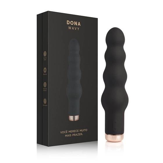 Imagem de Vibrador Estimulador Recarregável Dona Wavy - A Sós