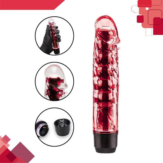 Imagem de Vibrador Feminino Ao Estilo Personal Com Capa Texturizada 16,5cm X 3,9cm Estimulador Ponto G - Sexy Import Sex Shop Produtos Adultos
