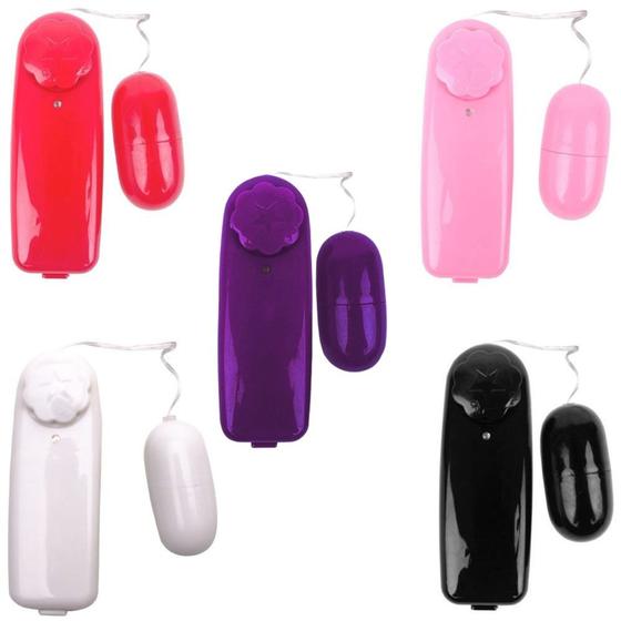 Imagem de Vibrador Feminino Bullet com Cápsula Estimulador Clitóris Com Controle Sex Shop