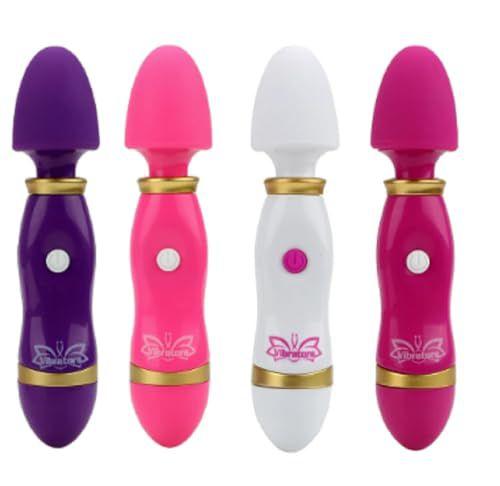 Imagem de Vibrador Feminino Mini Magic Rod 12 Modos Velocidade