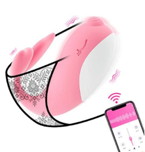 Imagem de Vibrador Feminino Pink Whale 10 Velocidades com Controle Por APP