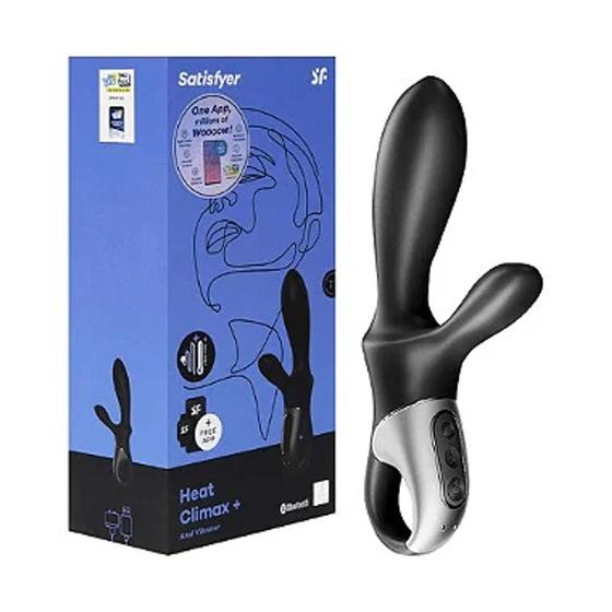 Imagem de Vibrador massageador anal de prostáta Satisfyer Heat Climax + Connect App